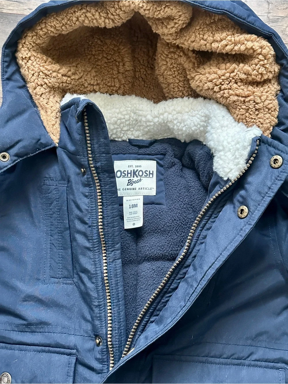 OshKosh Bgosh cozy navy